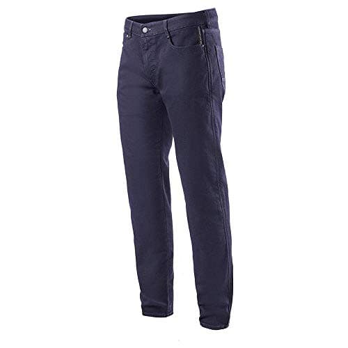 Image of Alpinestars Men's Copper 2 Denim Motorcycle Pant, Rinse Blue, 38