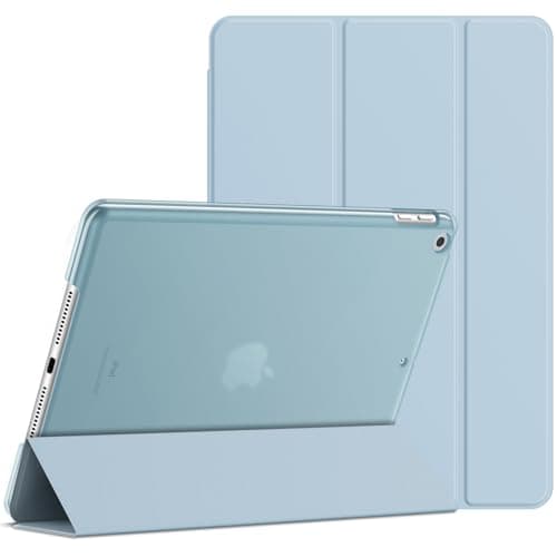 Image of JETech Case for iPad 9/8/7 (10.2-Inch, 2021/2020/2019 Model, 9th/8th/7th Generation), Auto Wake/Sleep (Light Blue)