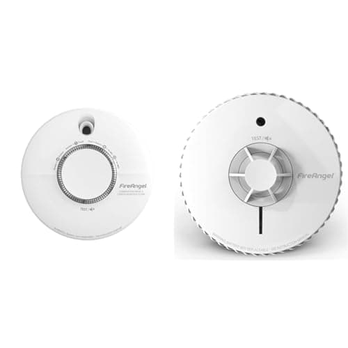 Image of FireAngel SCB10-R Smoke and CO Alarm, White & Heat Alarm with 10 Year Sealed For Life Battery, FA6720-R (HT-630 replacement, new gen), White
