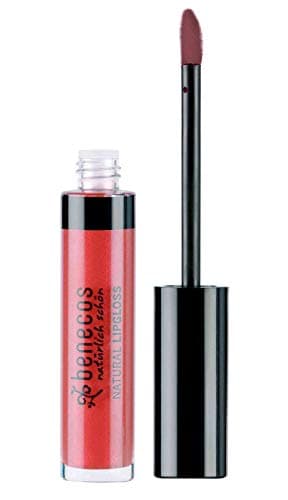 Image of Benecos Natural Cosmetics - Lipgloss - Organic Vegetable Oils & Vitamin E - Talkfree - Flamingo - 5 ml