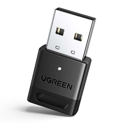 Image of UGREEN Bluetooth 5.4 Adapter, USB Bluetooth Dongle for Multi Wireless Devices, Plug & Play for Windows 11/10/8.1 PC, Long Range, Mini Sized, EDR & BLE, for Desktop, Laptop, PS5/PS4/Xbox Controller