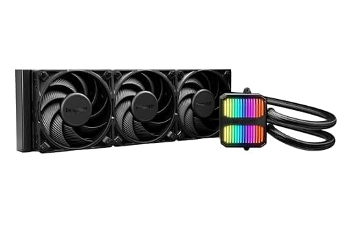 Image of be quiet! Silent Loop 3 360mm CPU Liquid Cooler, 3 Silent Wings 4 120mm PWM High-Speed Fans, Virtually Inaudible Operation, 6-Pole Motor, Immensely High Cooling Performance, Discreet ARGB Lighting