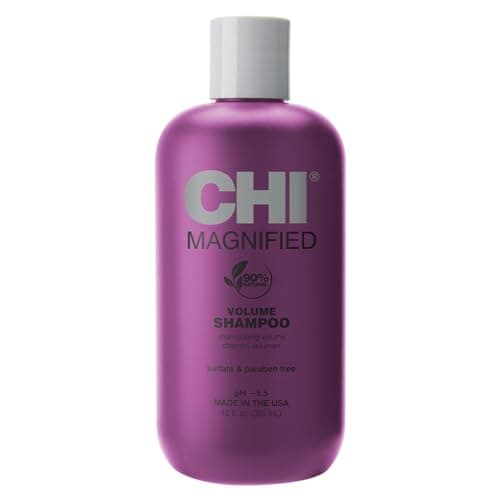 Image of CHI Magnified Volume Luxury Shampoo | Gentle Shampoo for Volumizing Hydrating Fine, Thin and Limp Hair | Natural Ingredients, Sulfate Free Product, 355 ml