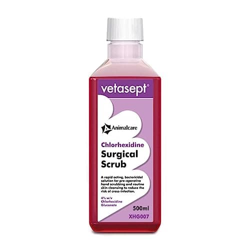 Image of Vetasept Chlorhexidine Surgical Scrub - 500ml - Infection Control