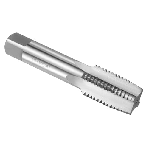 Image of sourcing map Hand Taper Tap 1-1/2"-6 BSW Thread Taper Style Taps Straight Flute Screw Tapping Threading Tool High Speed Steel HSS6542