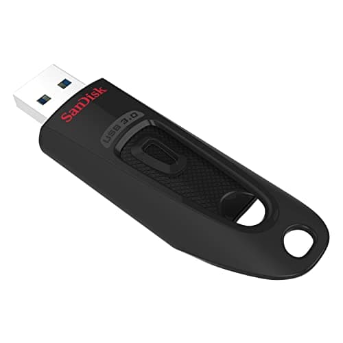 Image of SanDisk 64GB Ultra USB Flash Drive USB 3.0 Up to 130 MB/s Read, Black, (Pack of 1)