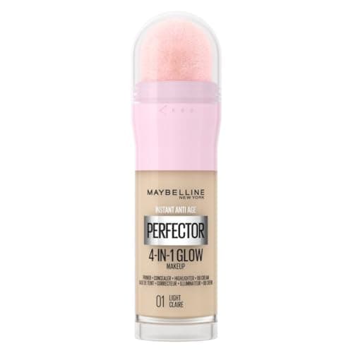 Image of Maybelline Glow Primer, Instant Anti Age Perfector 4-In-1 Glow Makeup 01 Light, 20ml