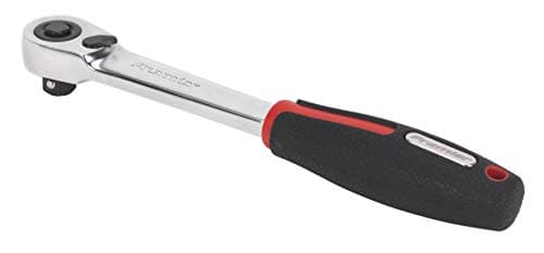 Image of Sealey Ak8981 Ratchet Wrench 3/8In Sq Drive Compact Head 72T Flip Reverse