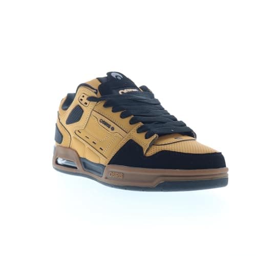 Image of Osiris Men's Peril Skate Shoe, Workwear/Black/Gum, 7 UK