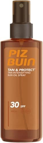 Image of Piz Buin Tan and Protect Tan Accelerating Oil Spray SPF 30 High, 150 ml (Pack of 1)