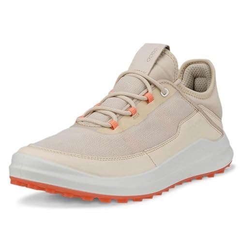 Image of ECCO Women's Core Mesh Golf Shoe, Limestone, 8/8.5 UK