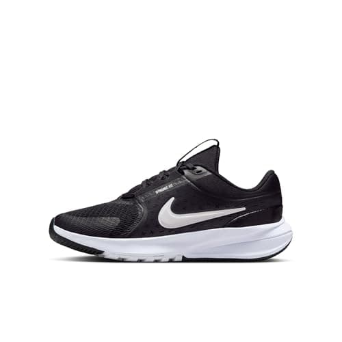 Image of Nike Kids Star Runner 5 (Gs) Running Shoes, Black/Black/White/Summit White, 5.5