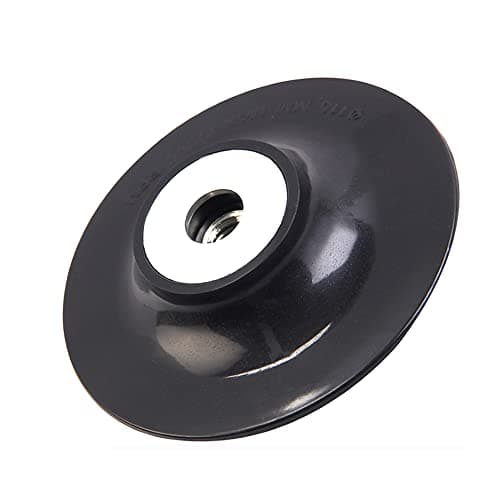 Image of 100mm Rubber Backing Pad, Angle Grinder Backing Pad with M10 Thread, Angle Grinder Accessories