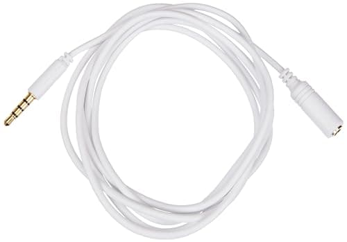 Image of Goobay 62361 Headphone and Audio Aux Extension Cable, 4-Pin 3.5 mm Slim, CU, 1.5 m Cable Length