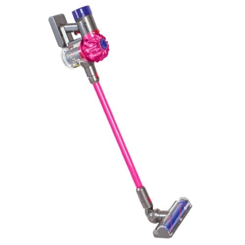 Image of Casdon Dyson Cordless Vacuum Interactive & Officially Licensed Toy Dyson Vacuum For Children Aged 3+ Realistic Role-Play Fun, Pink