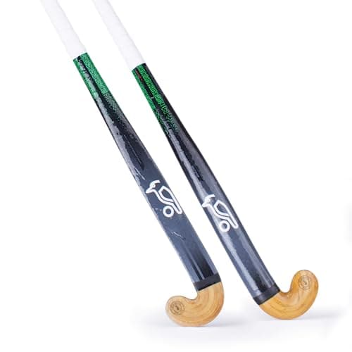 Image of Kookaburra Unisex-Youth Meteor Junior Hockey Stick, Black, 36.5 Light EU