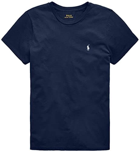 Image of Polo Ralph Lauren Womens Crew Neck Jersey T-Shirt, French Navy., S