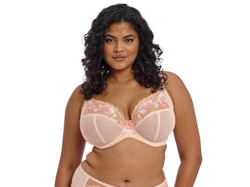 Image of Elomi Himari Plunge Underwire Bra (302102), Peach Whisper, 42E