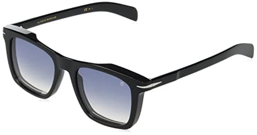 Image of David Beckham DB 7000/S Black/Blue Shaded 51/20/145 men Sunglasses