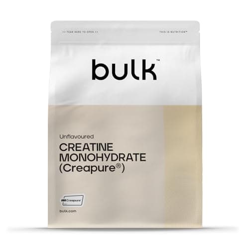 Image of Bulk Creapure Creatine Monohydrate Powder, 100 g, 20 Servings, Packaging May Vary
