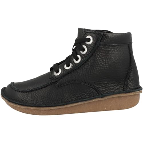 Image of Clarks Funny Cedar Womens Black Leather, 7
