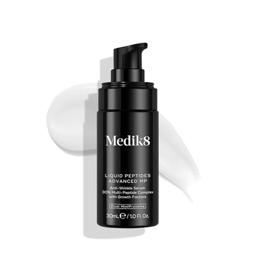 Image of Medik8 Liquid Peptides Advanced MP - With Breakthrough Bio-Technology, Dual MiniProteins - 30% Multi-Peptide Complex - 30ml