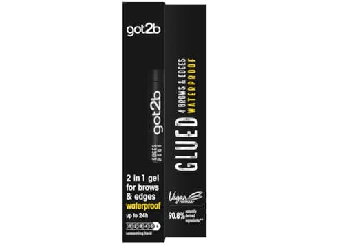Image of Got2b glued for Brows & Edges eyebrow gel, vegan waterproof eyebrow gel, fast drying with no residue or stickiness 16ml