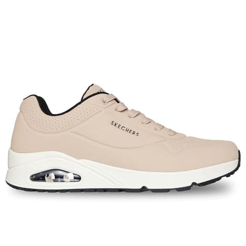 Image of Skechers UNO Stand On Air Trainers Mens Beige 11 UK