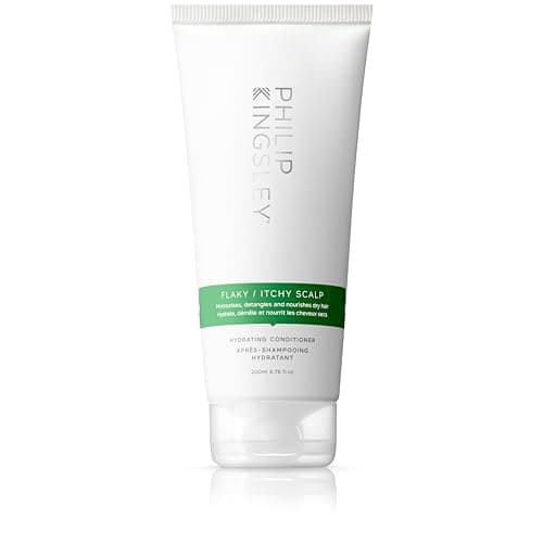 Image of Philip Kingsley | Flaky/Itchy Scalp Conditioner | Anti-Dandruff Conditioner For Flaky, Itchy, Dry and/or Oily Scalps | Cleansing Scalp Care | Hydrates, Soothes, Calms and Detangles | 200ml