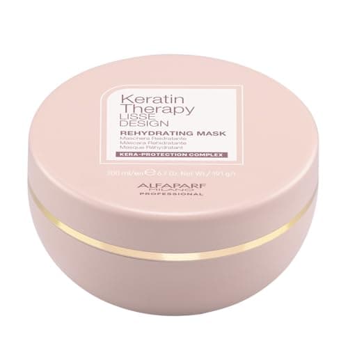 Image of Alfaparf Milano Keratin Therapy Lisse Design Rehydrating Mask 200ml - rehydrating mask