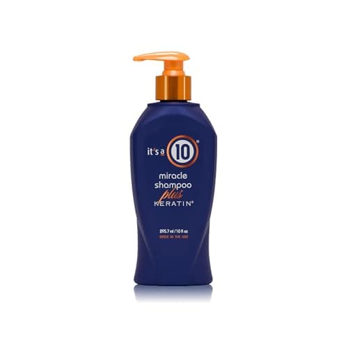 Image of It's a 10 Haircare - Miracle Shampoo Plus Keratin, Conditioning & Nourishing, For Everyday Use, Colour Safe, Natural Ingredients, 295ml