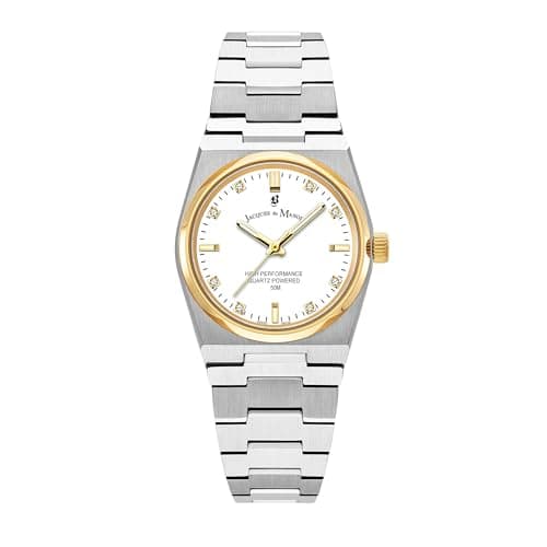 Image of B JACQUES DU MANOIR Women Analog Watch with Stainless Steel Strap JWL03605