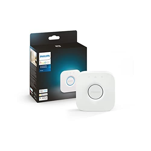 Image of Philips Hue Bridge Smart Lighting Hub (Compatible with Amazon Alexa, Apple HomeKit and Google Assistant) - White