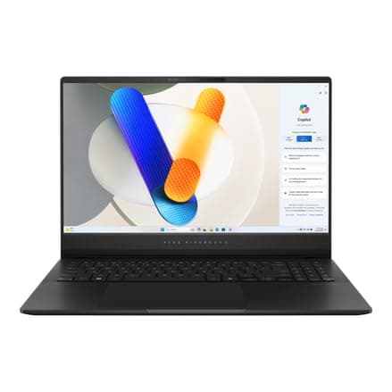 Image of ASUS 2024 Vivobook S 16” 3200x2000 120Hz OLED Laptop 16-Core Intel Core Ultra 9 185H Arc Graphics 16GB LPDDR5 2TB SSD Thunderbolt 4 USB-C WiFi AX BT Webcam HDMI2.1 RGB Backlit KB Windows 10 Home