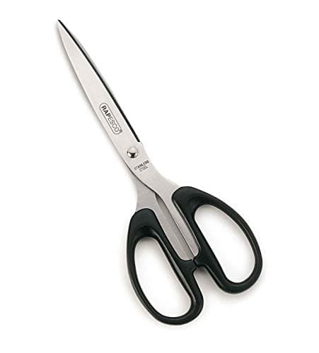Image of Rapesco CS0205B1 Essential 21cm Stainless Steel Scissors, Black