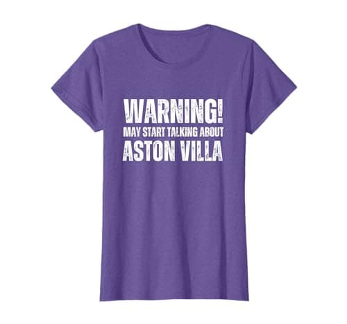 Image of Retro Funny Aston Villa T-Shirt