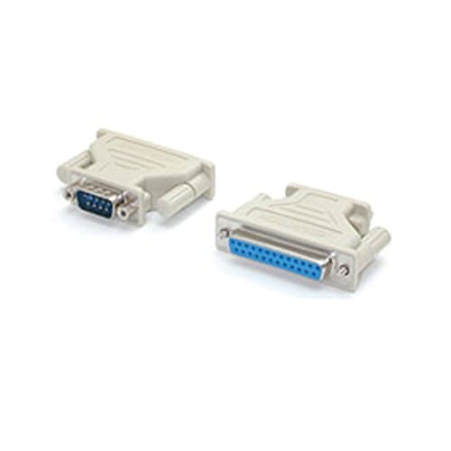 Image of StarTech AT925MF DB9 to DB25 Serial Adapter - M/F, Beige