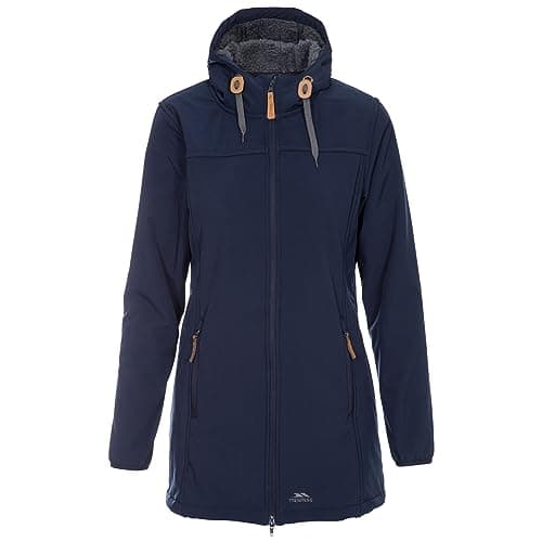 Image of Trespass Womens Softshell Jacket Water Resistant Windproof Outdoor Coat Kristen