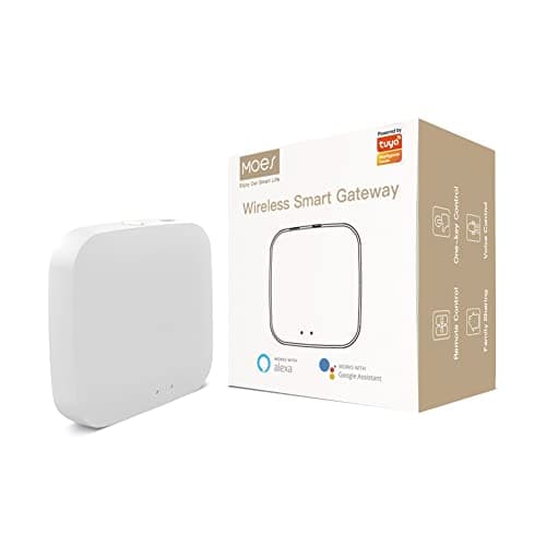 Image of MOES Tuya ZigBee and BLE Multi-Mode Smart Home Gateway WiFi Mesh Hub Work with Tuya ZigBee or BLE Smart Home Devices
