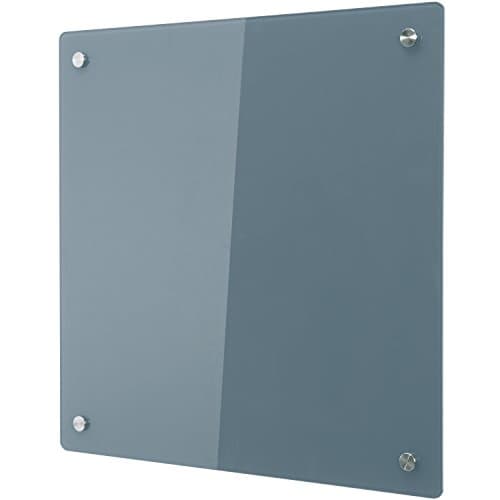 Image of Metroplan Write-on Glass Whiteboard - 500mm x 500mm - Grey