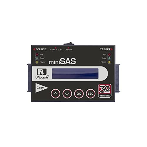Image of UReach SA310 SAS SATA Hard Drive Duplicator & Data Eraser 30GB/min High Speed SAS Drive Wiper