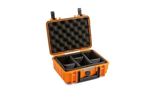 Image of B&W outdoor.cases type 1000 with padded divider system (RPD) - The Original