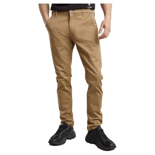 Image of G-STAR Men's Skinny Chino 3.0, Beige (safari D25179-C105-B444), 32W / 32L