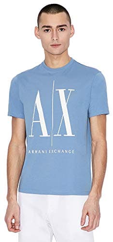 Image of Armani Exchange Men's Icon Graphic T-Shirt, Riviera, Large