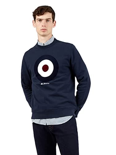 Image of Ben Sherman Mens Dark Navy Sweatshirt