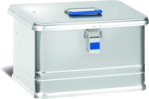 Image of ALUTEC Comfort 30 12030 Aluminium Box (Capacity 30 Litres, Inner Dimensions (L x W x H) 400 x 300 x 248 mm, Dust/Splash Proof, Tool Box, Storage Box, Weight 3.01 kg