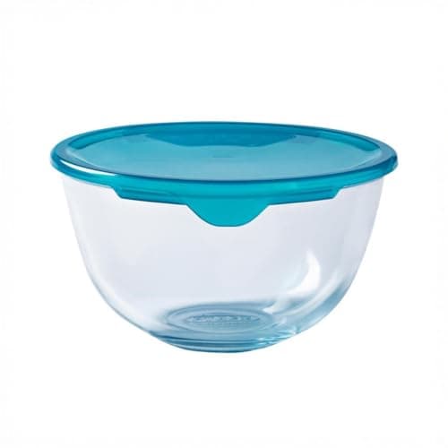 Image of Pyrex Classic Glass Shaker with Lid, 16 cm, 1.0 Litre, Multi-Colour, 1 L