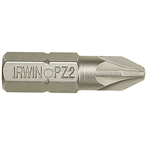 Image of Irwin 10504339 PZ2 Pozi Screwdriver Bit, 25mm, Pack of 10