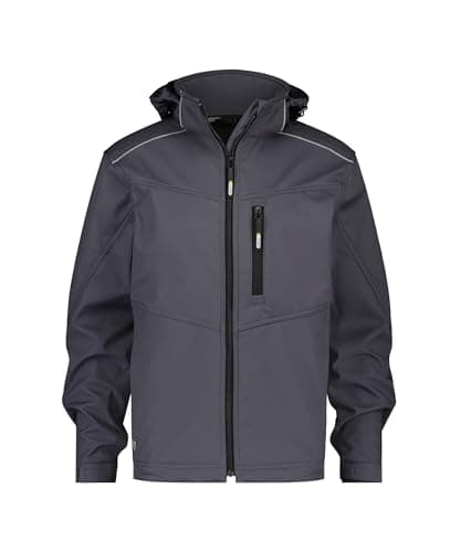 Image of DASSY® Tavira Softshell jacket - size 2XL - CEMENT GREY