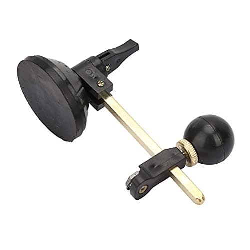 Image of Generic 6 Wheel Glass Cutter Circular Adjustable Durable Scriber with Suction Cup for Glass Drawing and Lampblack Machine Applications 20cm 40cm 60cm 80cm (Alloy)